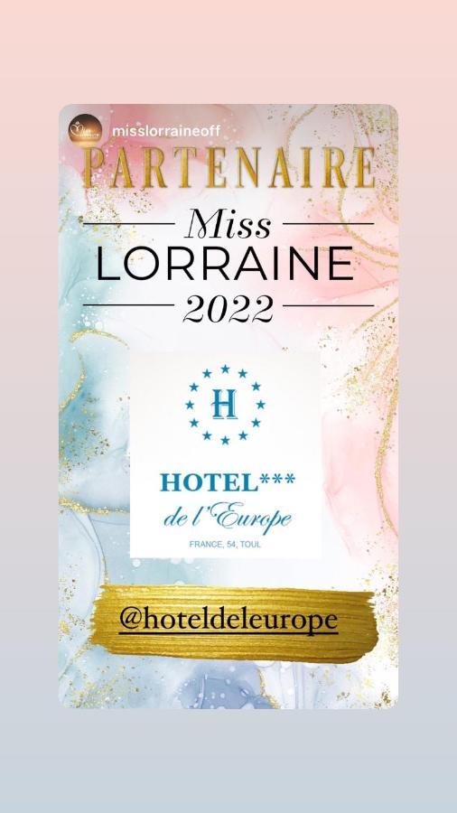 Hotel De L'Europe ตูล ภายนอก รูปภาพ